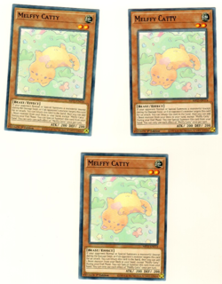 Set Of 3 Melffy Catty MP21-EN114 Tin Of Ancient Battles 2021 1st Edition Yugioh - Image 3