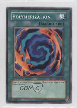 Polymerization 1st Ed. YuGiOh Starter Deck Joey #SDJ-036 2003 READ - Image 1