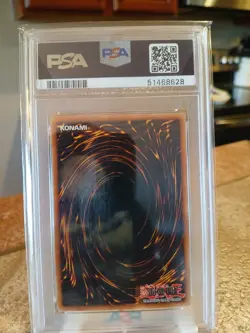 Yugioh Hamon, Lord of Striking Thunder PSA 9 SOI-EN002 1st Edition (Case Scuffs) - Image 2