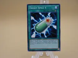 Yugioh Spell Card Tricky Spell 4 LDK2-ENY26 1996 Common - Image 1