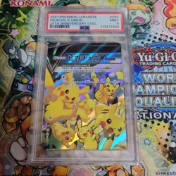 Pokemon Card Pikachu V Union PSA9 - Image 1