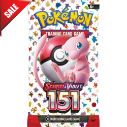 (4x) Pokemon Scarlet And Violet 151 Factory Sealed 10 Card Booster Pack Sale - Image 1