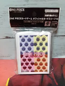 One Piece Card Game Sleeves Set King & Devil Fruit 70pcs Each New Japan - Image 4