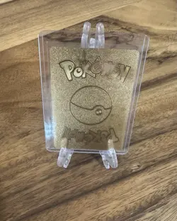 Rainbow PIKACHU VMAX - Gold Foil Pokemon Card HP310 44/185 Fan Art CARD - Image 2