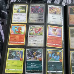 171 Pokemon Card Lot - Holo Rare + More Binder Mewtwo Generations Flareon ex - Image 4