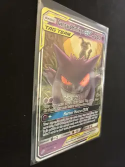 Pokemon TCG Gengar & Mimikyu GX Team Up Holo Ultra Rare Card 53/181 - Image 3