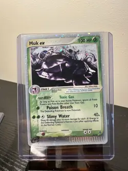 Pokemon Muk EX Dragon Rare Holo Foil Card 96/97 TCG - Image 3