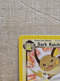 Dark Raichu 7/110 Legendary Collection Non-Holo Rare Pokemon Card TCG - Image 3