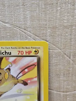 Dark Raichu 7/110 Legendary Collection Non-Holo Rare Pokemon Card TCG - Image 4