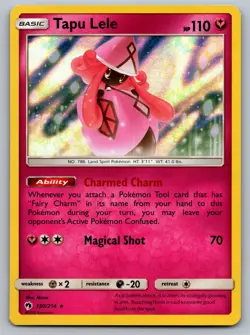Tapu Lele 150/214 Holo Lost Thunder Pokemon Lightly Played - Image 1