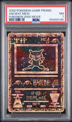 2000 POKEMON GAME MOVIE POKEMON 2000 MOVIE ANCIENT MEW PSA 7 - Image 1