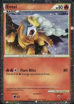 2010 Pokemon Entei #HGSS20 - HGSS Promos - LP - Image 1