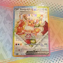 Pokemon Eevee ex SVP 174 Scarlet & Violet Promo Full Art Holo Basic 200 HP - Image 1