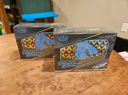 Crown Zenith Pokemon Center Elite Trainer Box Plus ETB - New Factory Sealed - Image 1