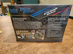 Crown Zenith Pokemon Center Elite Trainer Box Plus ETB - New Factory Sealed - Image 4