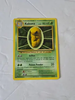 Kakuna 6/108 Uncommon Evolutions Pokemon Near Mint - Image 1