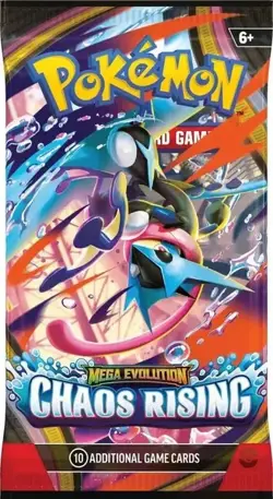 Pokemon TCG Chaos Rising Single Booster Pack NEW - Image 1