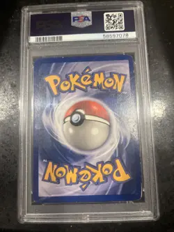 2000 Pokemon Rocket 59 Machop PSA 4 VG-EX Ships Same Day - Image 3