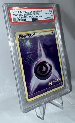2011 Pokemon Psychic Energy #92 PSA 10 Call of Legends Crosshatch - Image 3