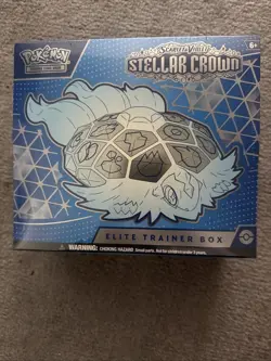 Pokemon Scarlet & Violet - Stellar Crown Elite Trainer Box - SEALED ETB •NEW• - Image 1