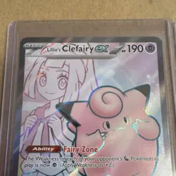 Lillie's Clefairy ex Sv09 Journey Together 173/159 Ultra Rare Holo 190HP Eng - Image 3