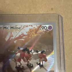 Pokemon TCG SV 151 Mr. Mime 179/165 Illustration Rare Full Art Holo - Image 4
