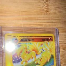 Pokemon TCG Ninetales Aquapolis Rare Regular 025/147 Stage 1 80 HP English - Image 2