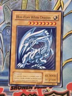 Blue Eyes White Dragon KA-05 Unlimited english B damaged - Image 1