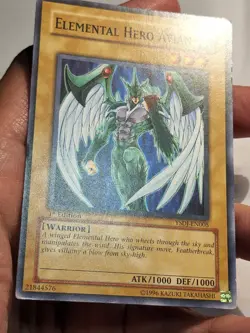 Yugioh Elemental Hero Avian YSDJ-EN005 Common 1st Edition - Image 3