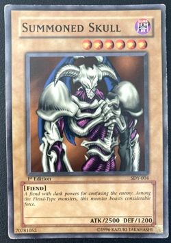 Yu-Gi-Oh! Summoned Skull 1st Edition SDY-004 Yugioh MP - Image 1