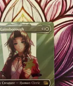 MTG Final Fantasy AERITH GAINSBOROUGH [Character Surge Foil] #519 - Image 3