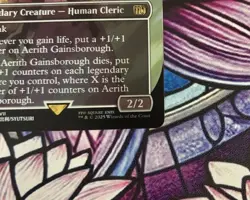 MTG Final Fantasy AERITH GAINSBOROUGH [Character Surge Foil] #519 - Image 5