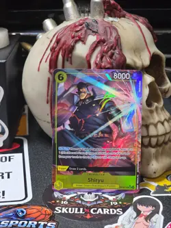 ☠☠ One Piece Shiryu (Alternate Art) OP16-108 The Time of Battle Foil - Image 1