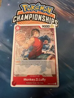 Pre-Release - Monkey. D. Luffy OP04-014 UC - One Piece TCG - NEAR MINT - Image 1