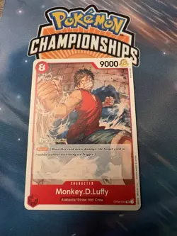 Pre-Release - Monkey. D. Luffy OP04-014 UC - One Piece TCG - NEAR MINT - Image 2