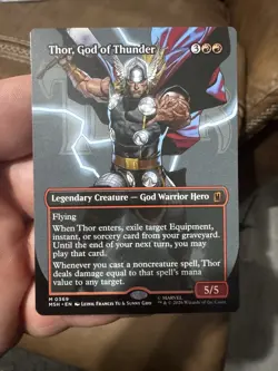 Thor, God of Thunder (Borderless) (0369) Marvel Super Heroes Regular - Image 1
