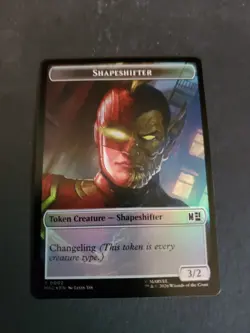 Shapeshifter / Ape Villain (Foil) Token MTG Marvel Super Heroes NM - Image 1