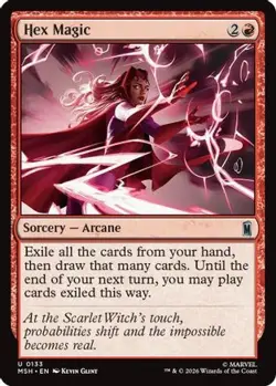 Hex Magic 133 UC Marvel Super Heroes MTG NM/M - Image 3