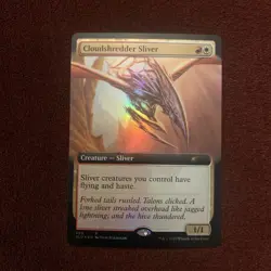 Cloudshredder Sliver (Extended Art) Secret Lair Drop Foil - Image 1