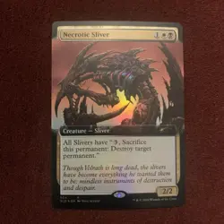 Necrotic Sliver (Extended Art) Secret Lair Drop Foil - Image 1