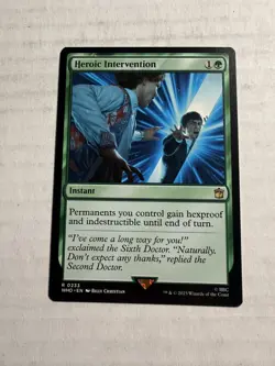 Heroic Intervention Universes Beyond: Doctor Who Regular NM - Image 1