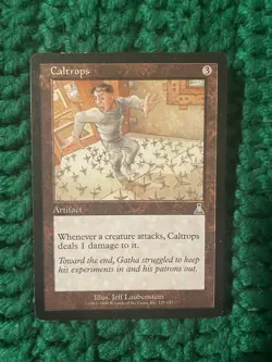 MTG Magic the Gathering Caltrops Urza's Destiny - Image 1