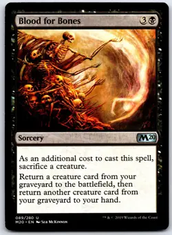 Blood for Bones 89 UC Core Set 2020 Magic: The Gathering NM/M - Image 1