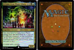 MTG IT CAME FROM PLANET GLURG 169 UNFINITY FOIL - Image 1
