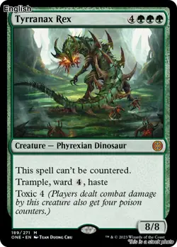 Tyrranax Rex EN [ONE - 189] - NM TCG MTG - Image 1