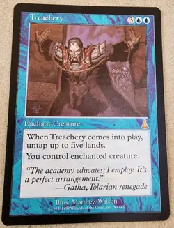 Treachery - #50 Regular - Urza's Destiny - Mtg - Image 1