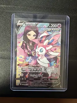 Sylveon V TG14/TG30 Swsh09 Brilliant Stars Trainer Gallery Full Art 2022 Pokemon - Image 3