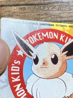 Pokemon Kids' Mini Card Eevee Nintendo Bandai Pocket Monsters 1997 Japan - Image 3