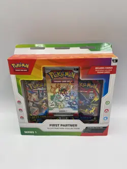 Pokemon TCG First Partner Illustration Collection Series 1 and 2 Sealed Set - Image 3