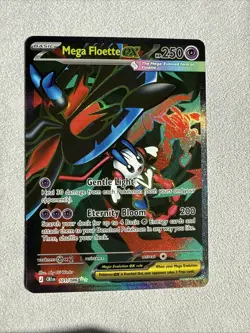 Mega Floette ex - 101/086 (Holo) (NM) ME04: Chaos Rising Ultra Rare Pokemon - Image 1
